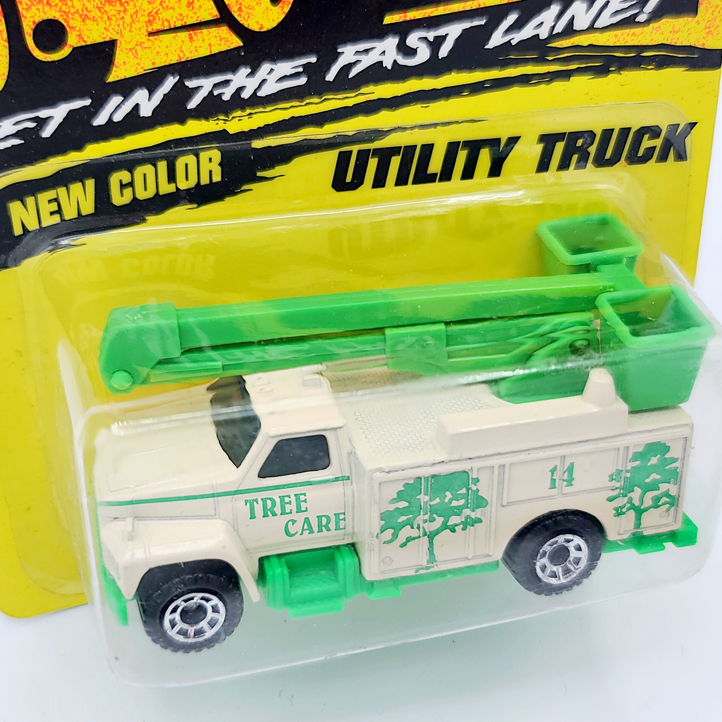 Matchbox GMC Utility Truck, Bucket Truck (1993 MBX Basic 1-75)
